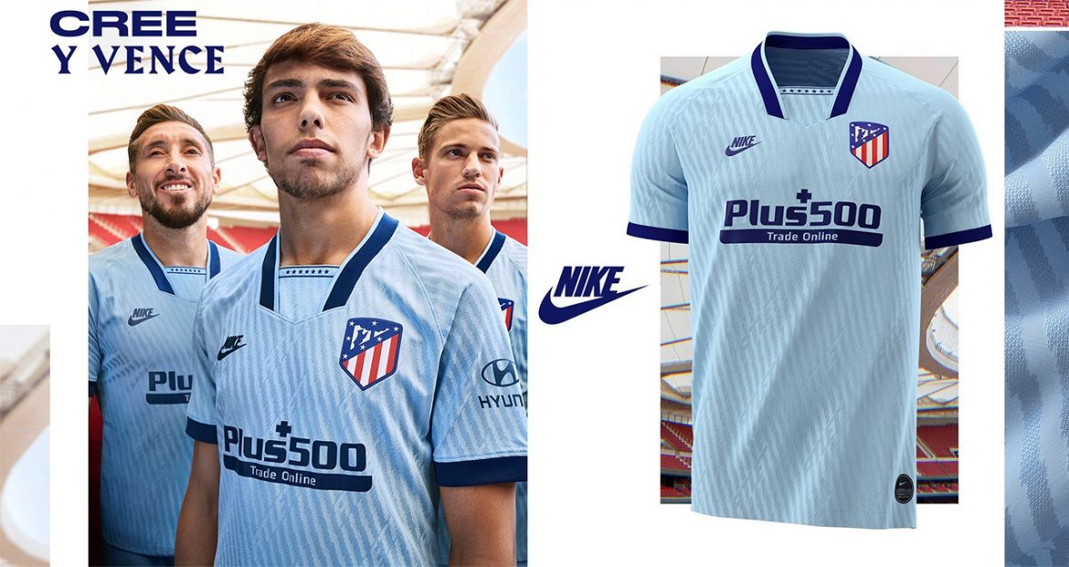 Terceira camisa do Atlético de Madrid 2019-2020 Nike abre