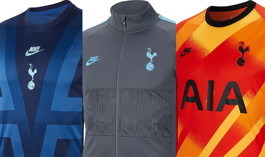 Coleção do Tottenham para a Champions League 2019-2020 Nike