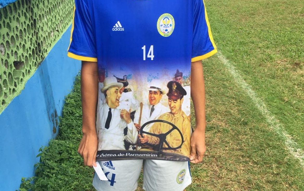 Camisa do Parnamirim 2019 relembra encontro da 2ª Guerra