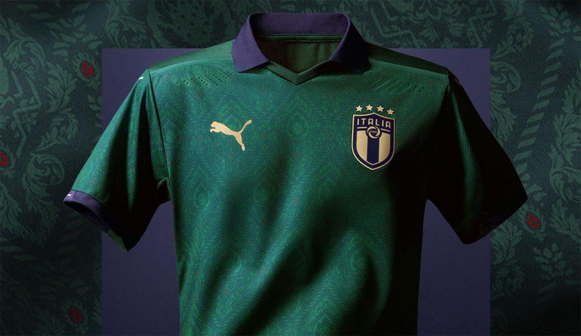 Camisa verde da Itália 2019-2020 PUMA