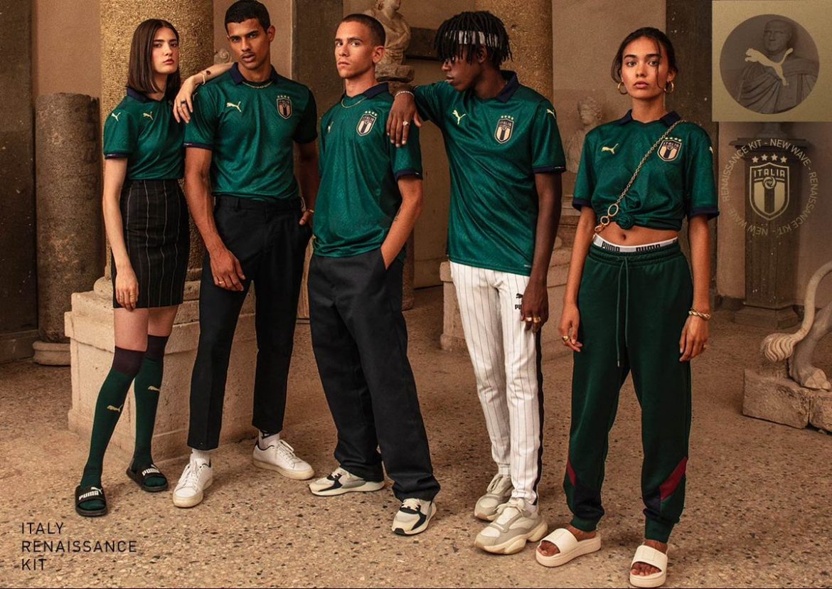 Camisa verde da Itália 2019-2020 PUMA