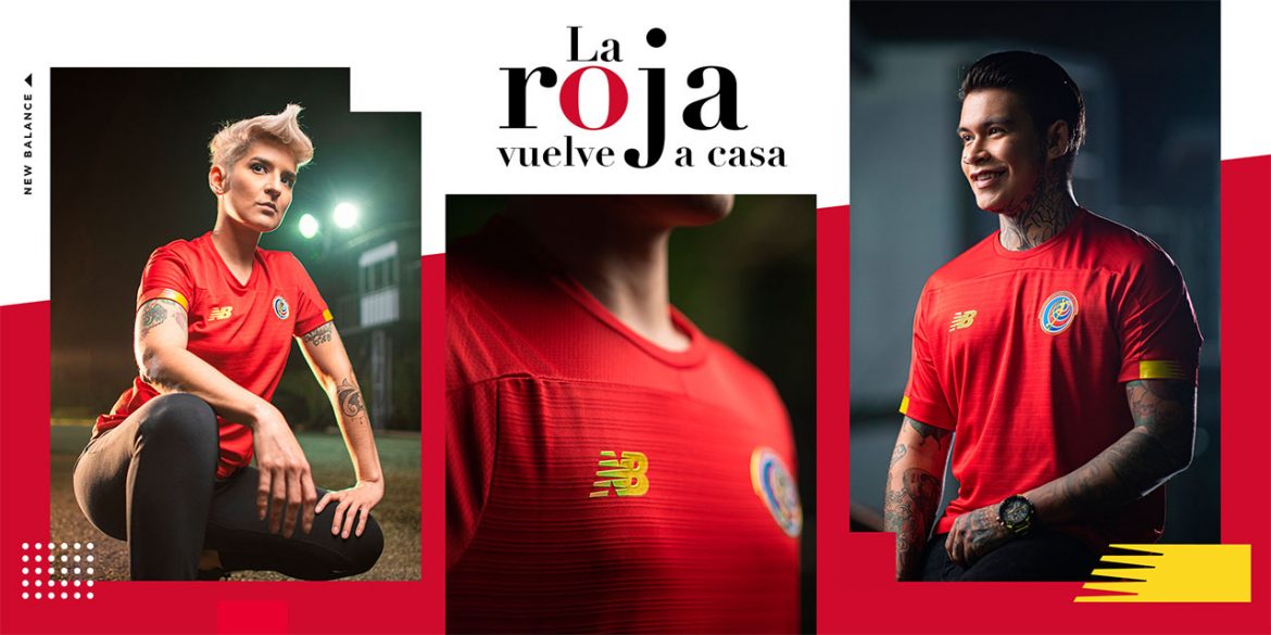 Camisas da Seleção da Costa Rica 2019-2020 New Balance