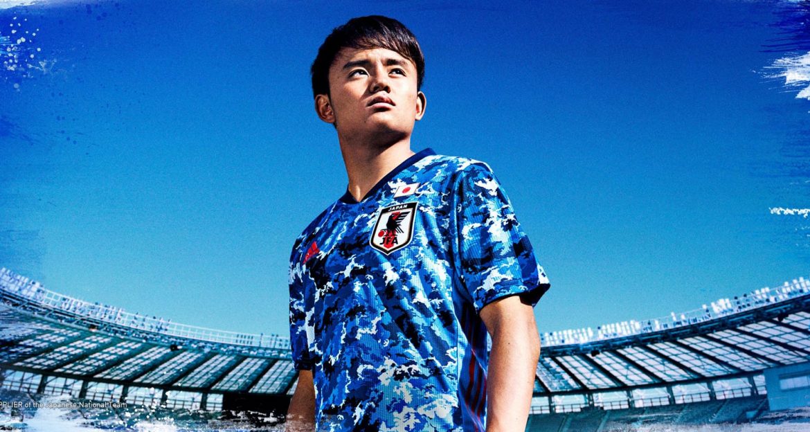 Camisas do Japão 2020-2021 Adidas abre