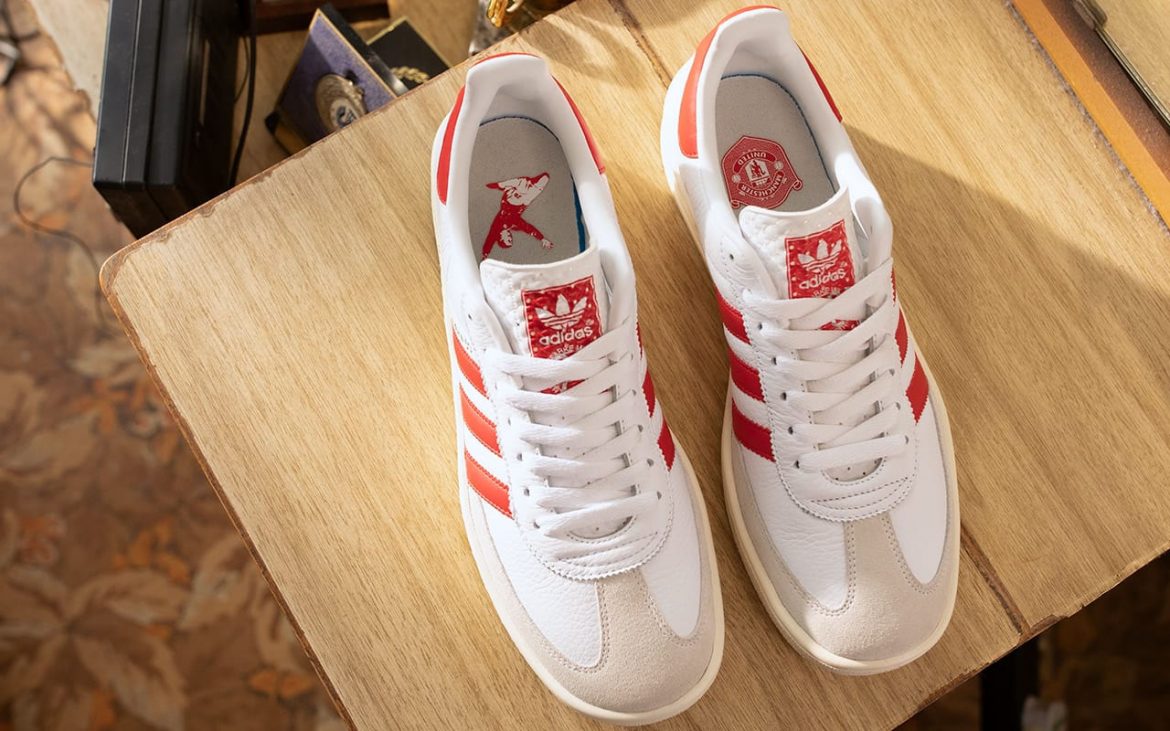 Tênis Manchester United Adidas Originals Barcelona 99