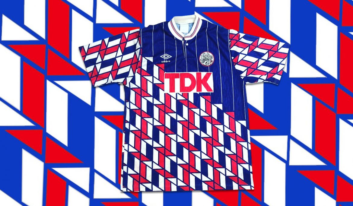 Camisa carijó Umbro Ajax 1989