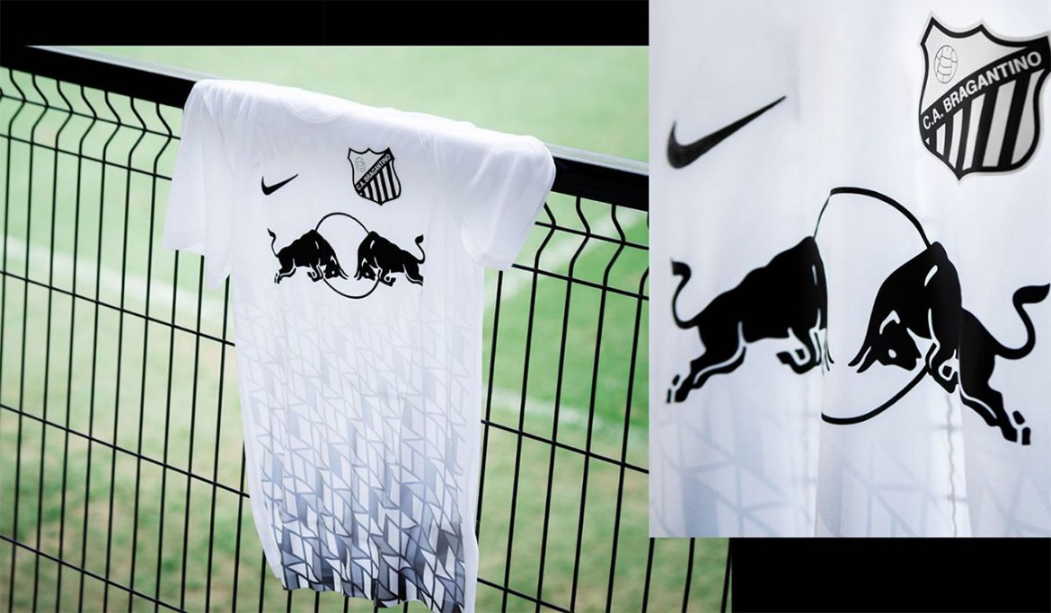 Camisa carijó do Bragantino 2019 Nike