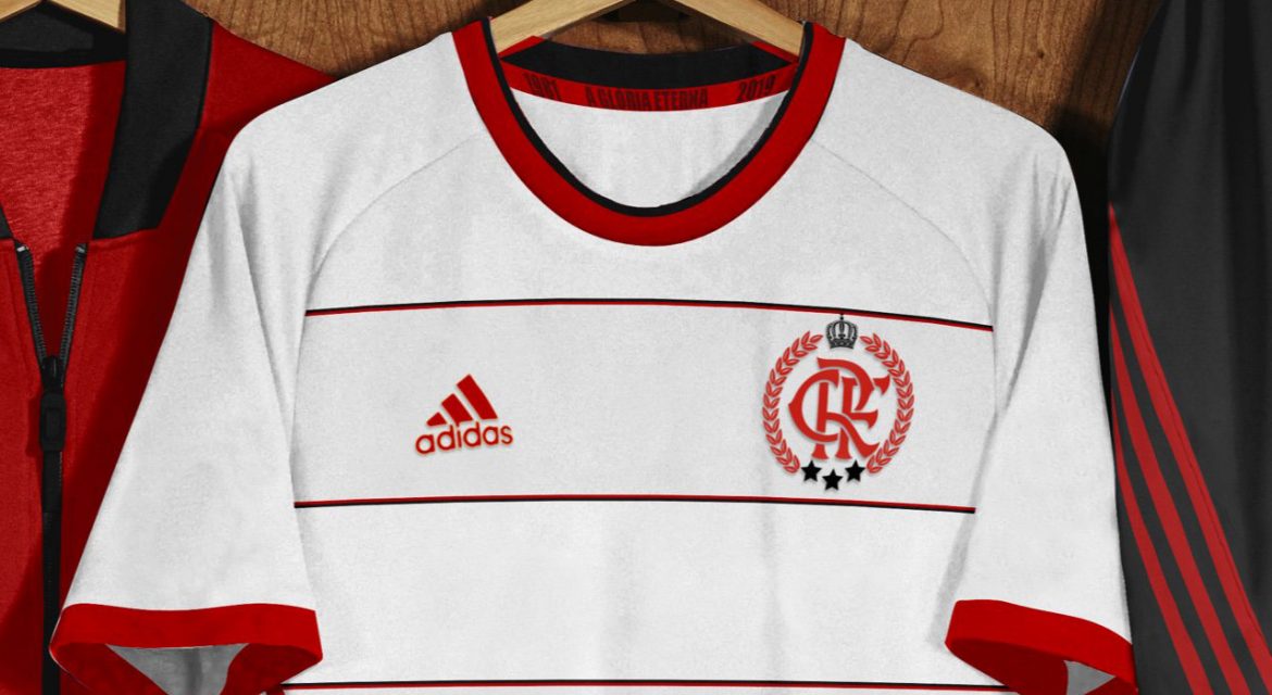 Camisa tríplice coroa do Flamengo 2019 Adidas (Gio Bittar) abre