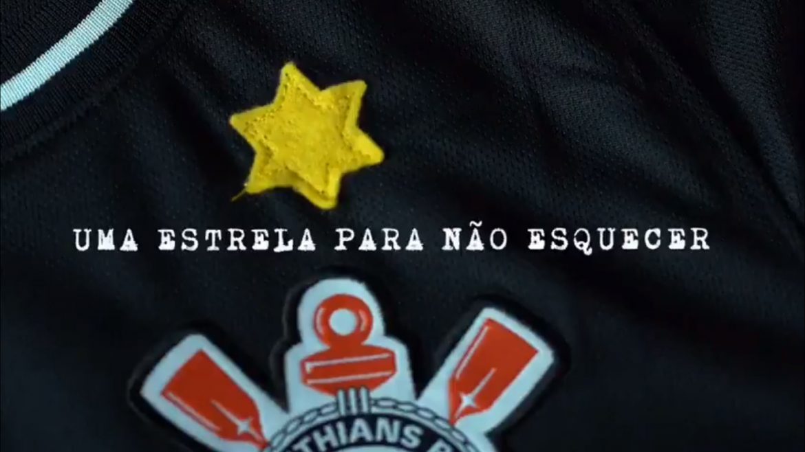 Corinthians retorna estrela ao escudo para lembrar Holocausto