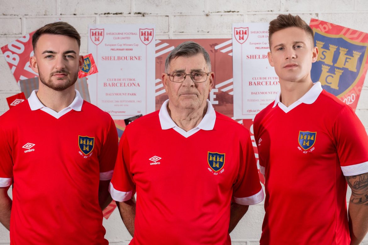 Camisa de 125 anos do Shelbourne FC 2020