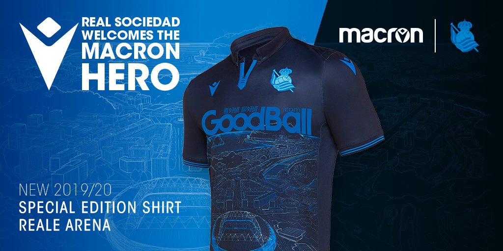 Camisa "Special Edition" da Real Sociedad 2019