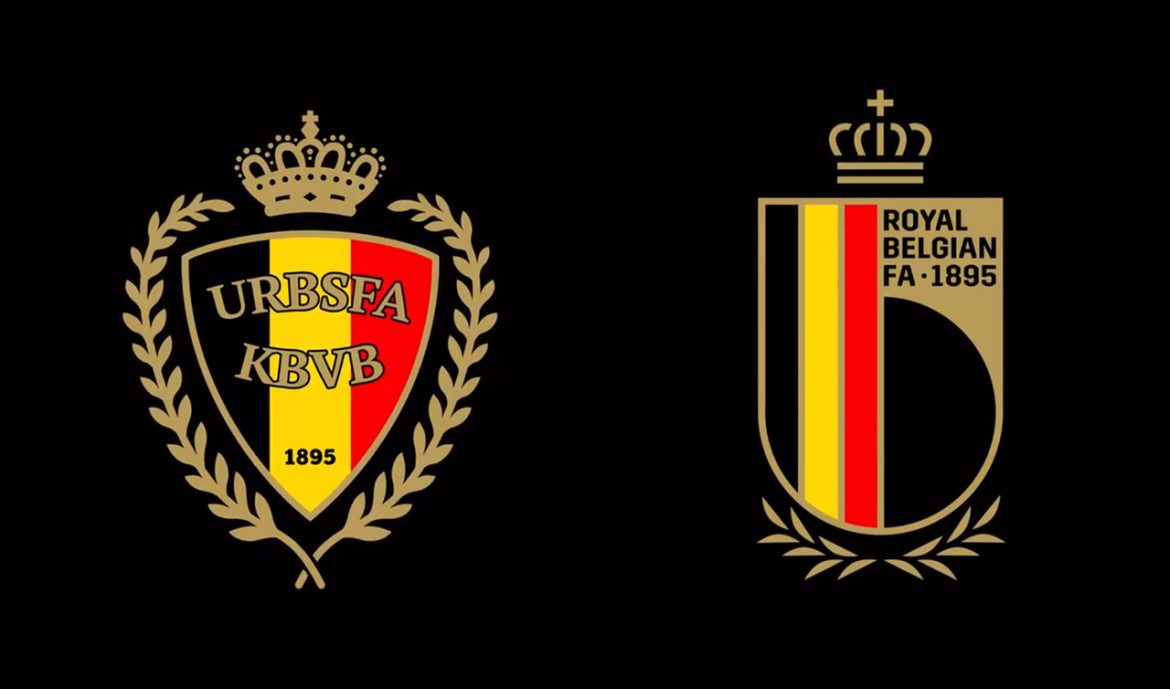novo escudo da Seleção da Bélgica abre