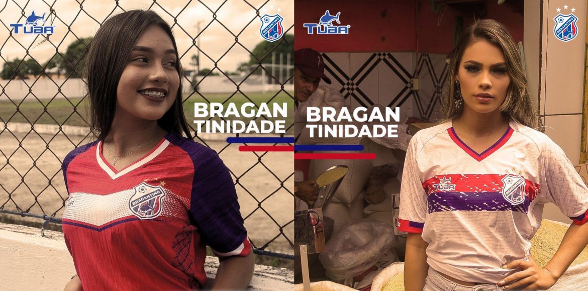 Camisas do Bragantino do Pará 2020 Tuba Reserva abre