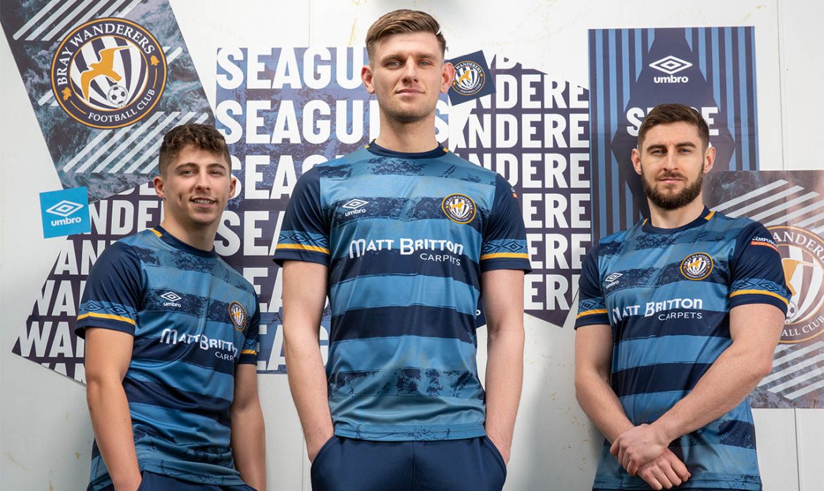 Camisas do Bray Wanderers 2020 Umbro Reserva abre