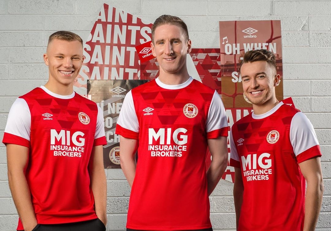 Camisas do St. Patrick's Athletic 2020-2021 Umbro