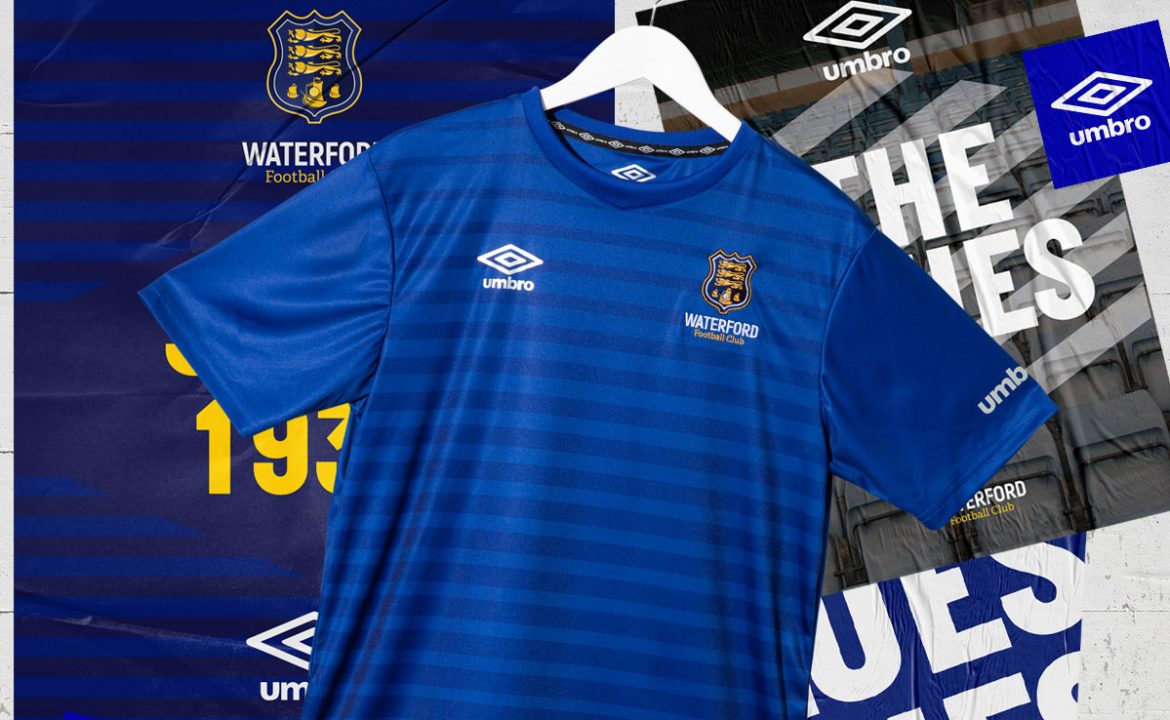 Camisas do Waterford FC 2020 Umbro abre Camisas do Waterford FC 2020 Umbro abre