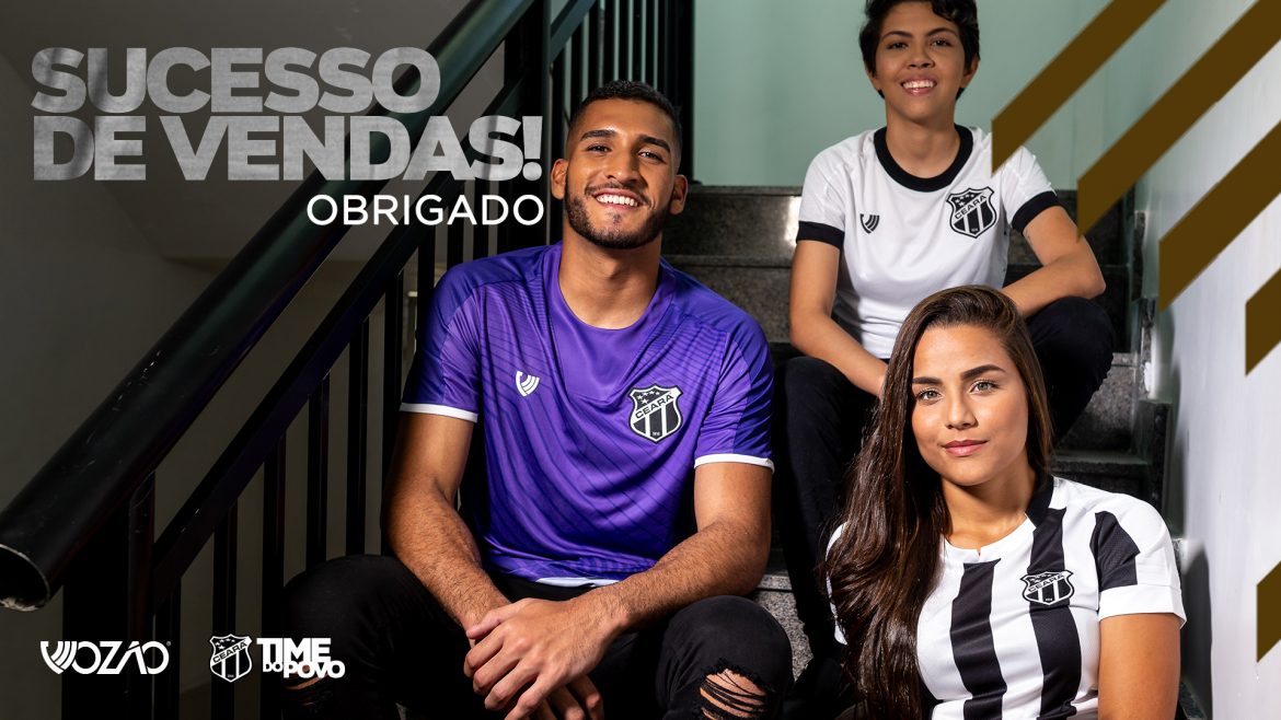 Ceará vende mais de 10 mil camisas com marca própria