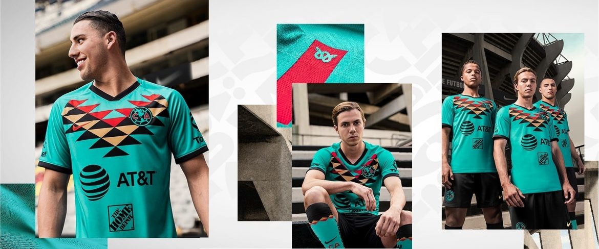 Terceira camisa do Club América 2020 Nike