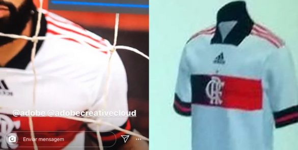 Camisa reserva Flamengo 2020 Adidas 2