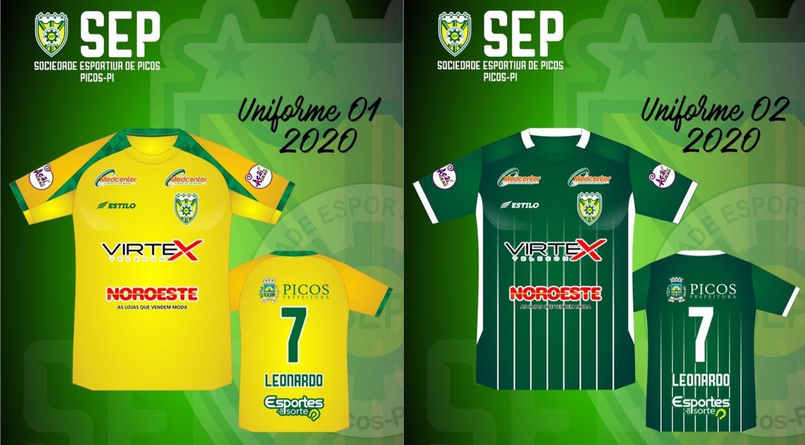 Camisas da SE Picos 2020 Estilo