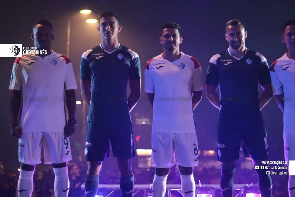 Camisas do Cartaginés 2020 JOMA