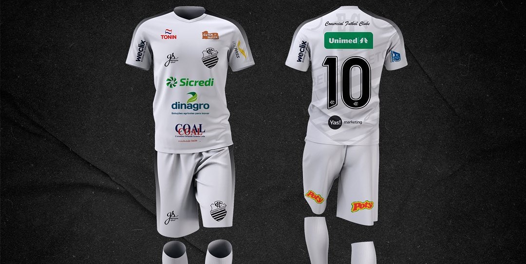 Camisas do Comercial 2020 Geração Sport