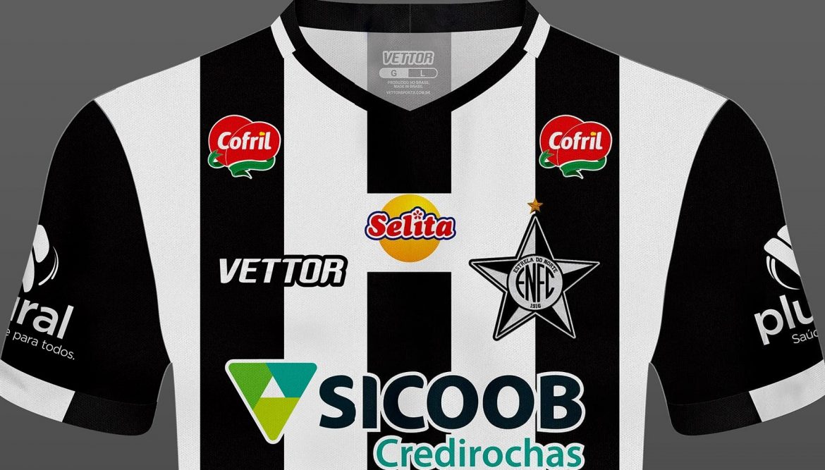 Camisas do Estrela do Norte FC 2020 Vettor Sports