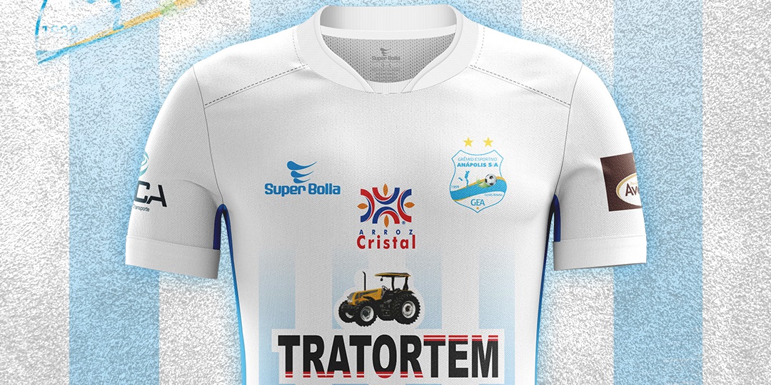 Camisas do Grêmio Anápolis 2020 Super Bolla