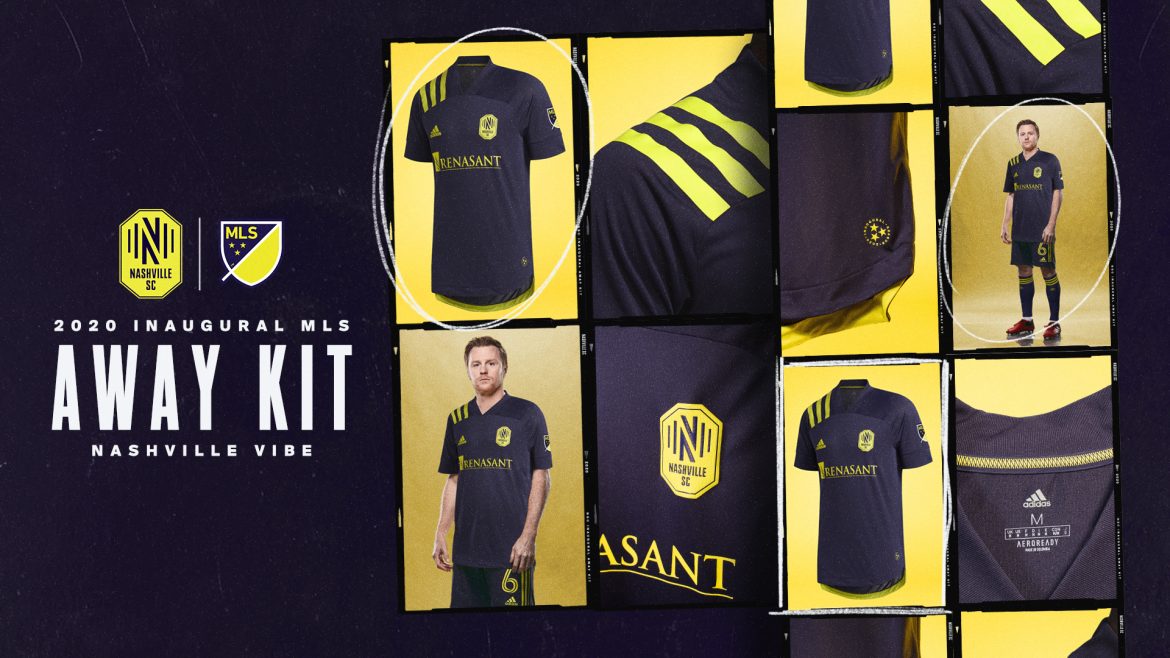 Camisas do Nashville 2020 Adidas abre