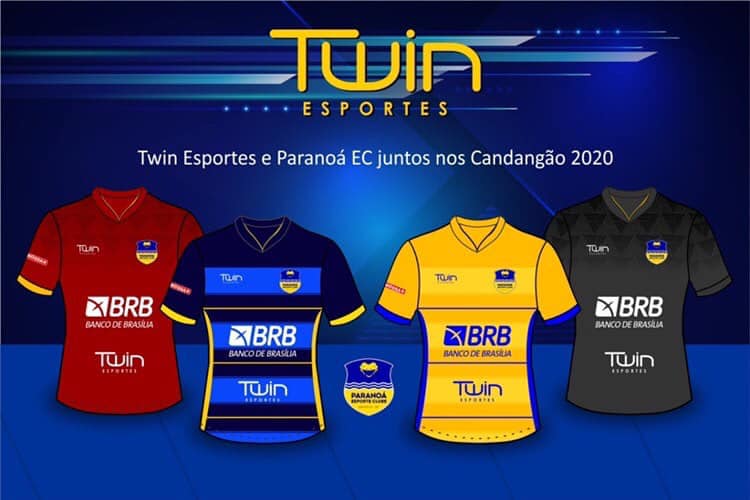 Camisas do Paranoá EC 2020 Twin Esportes