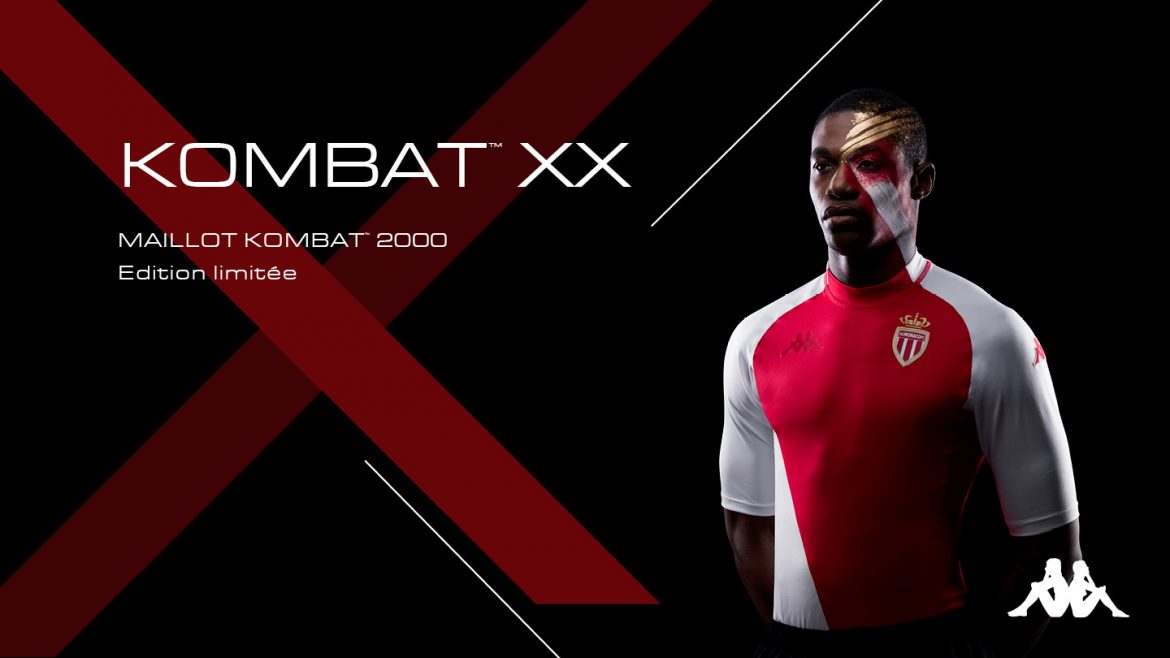 Camisa Kombat 2000 do AS Monaco 2020 Kappa