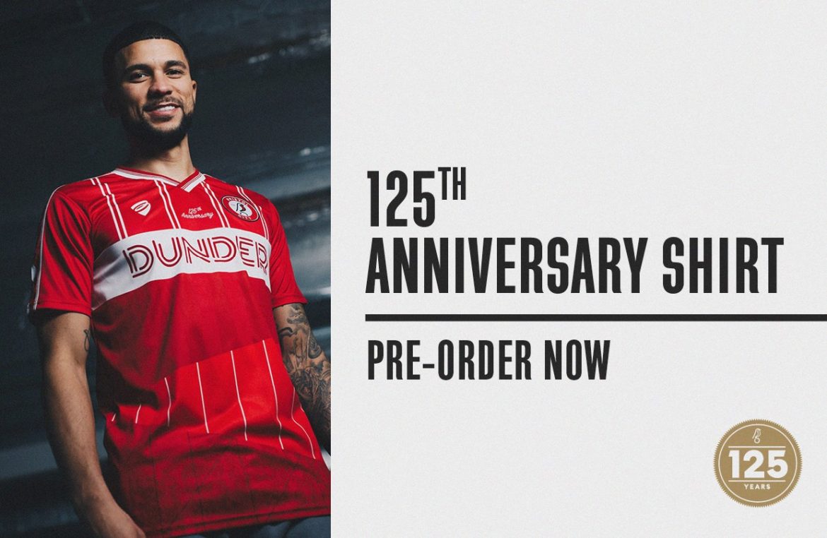 Camisa de 125 anos do Bristol City 2020 Bristol Sport