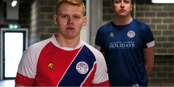 Camisas das Ilhas Malvinas 2020 Hope and Glory