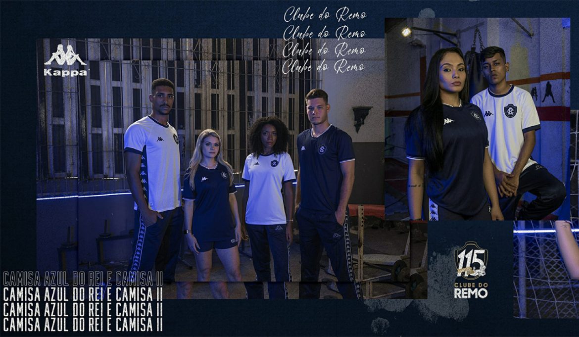 Camisas do Clube do Remo 2020 Kappa abre