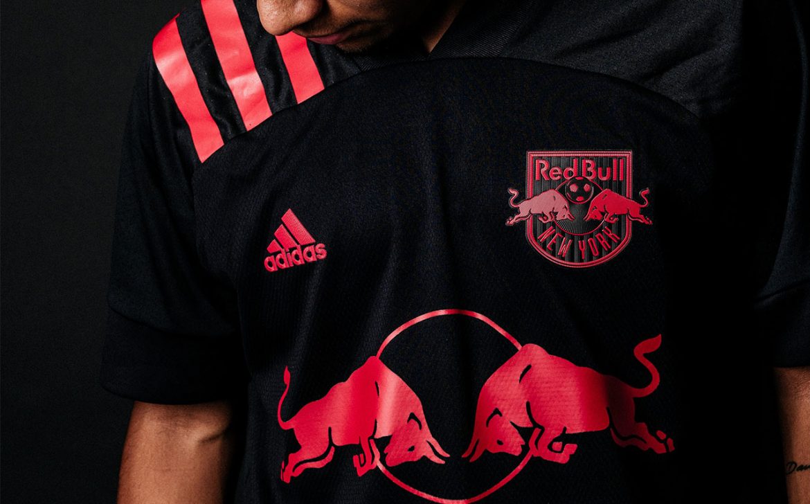 Camisas do New York Red Bulls 2020 Adidas abre