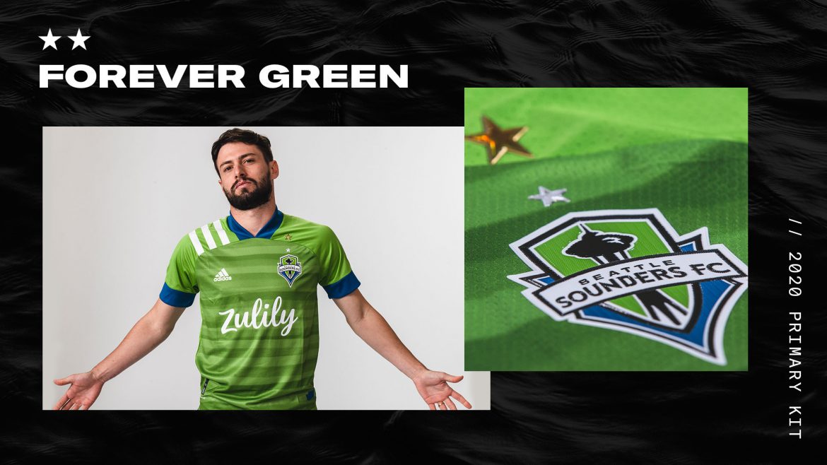 Camisas do Seattle Sounders 2020 Adidas abre