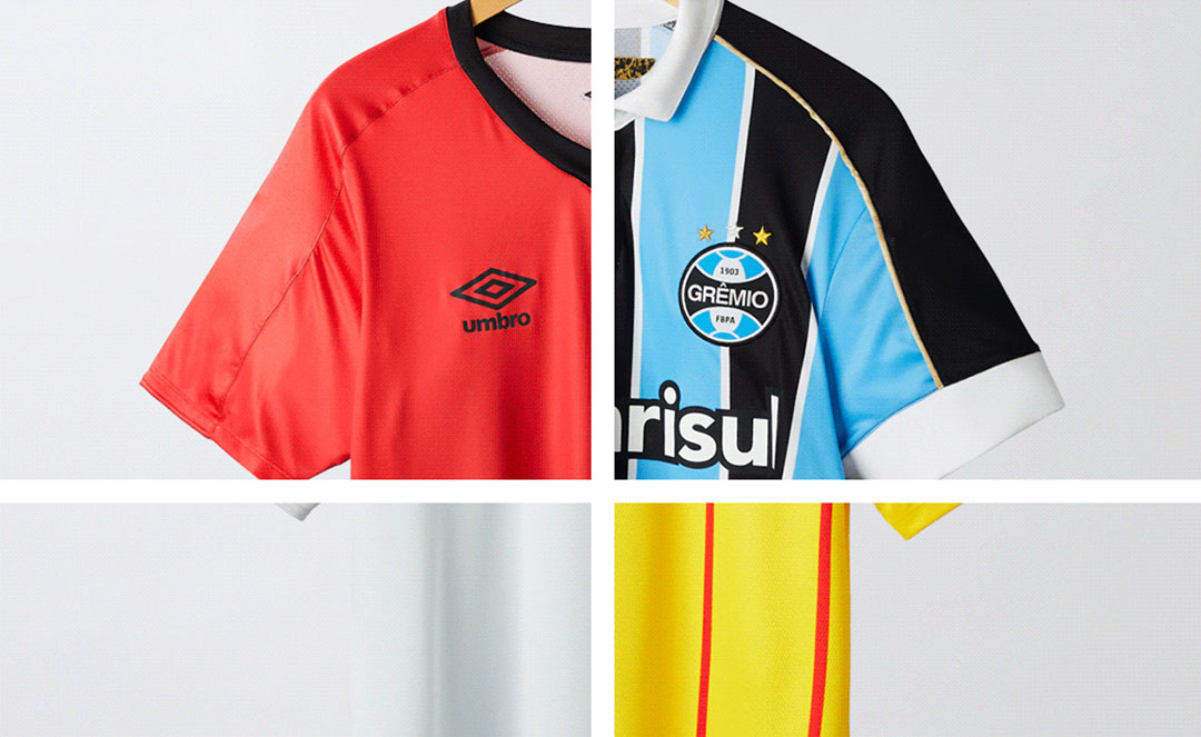 Umbro mash-up camisas