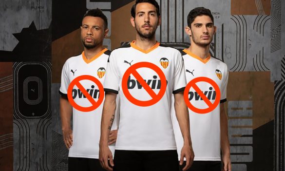 Por veto, Valencia atua sem patrocínio da Bwin na camisa pela Champions ...