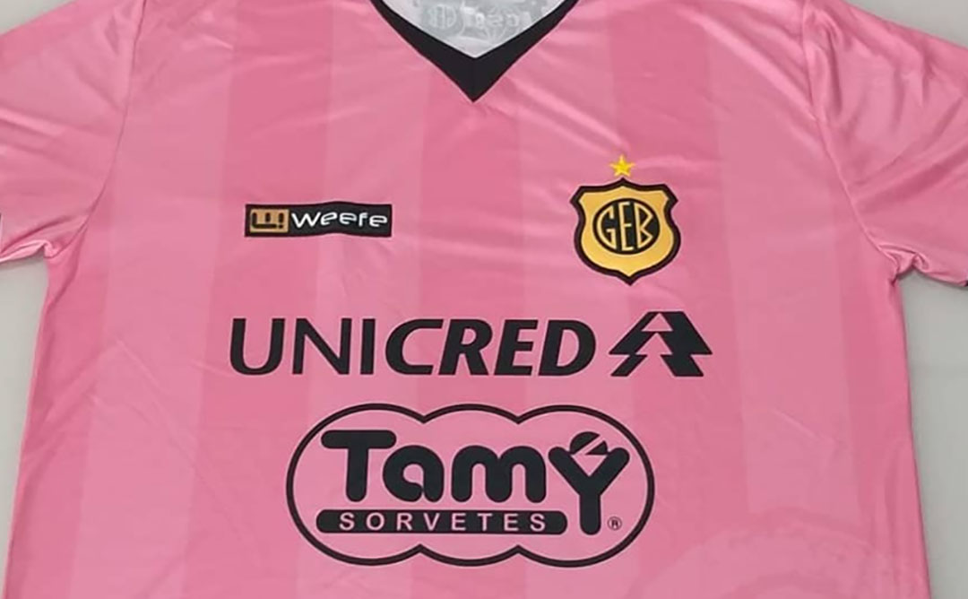 Camisa do GE Bagé para o Dia das Mulheres 2020 Weefe abre Camisa do GE Bagé para o Dia das Mulheres 2020 Weefe abre