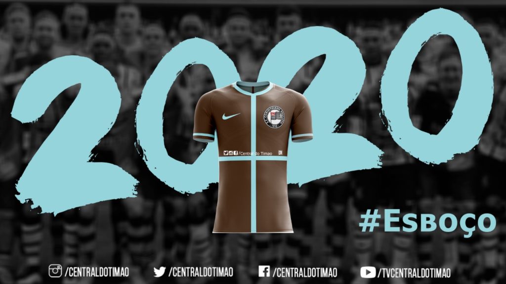 Camisa três do Corinthians deve trazer escudo de 1919