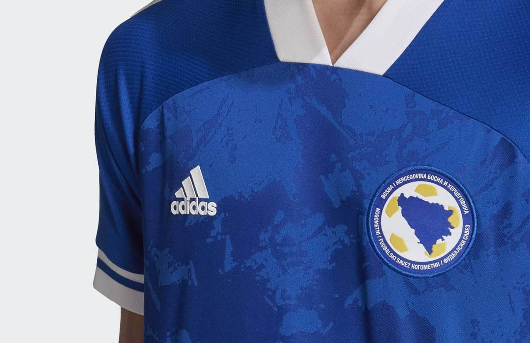 Camisas da Bósnia Herzegovina 2020-2021 Adidas