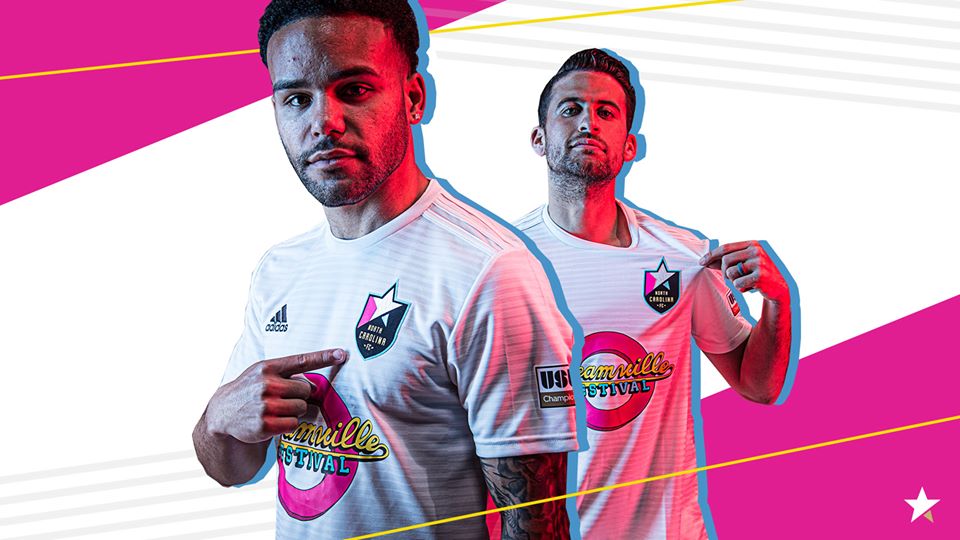 Camisas do North Carolina FC 2020 Adidas