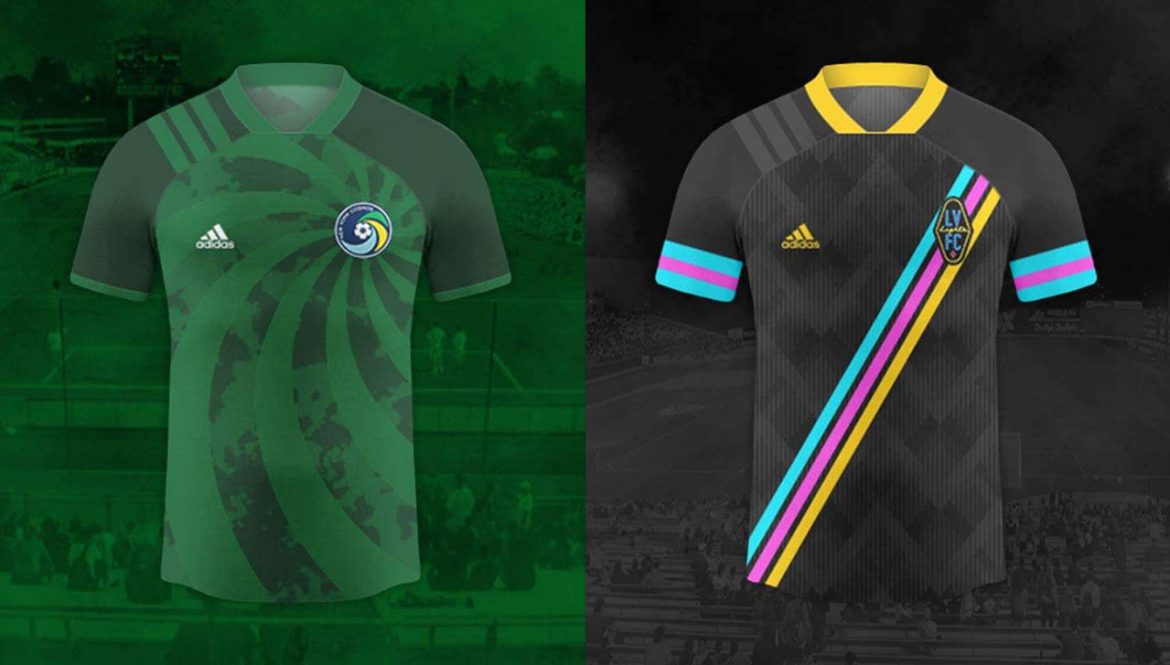 Camisas What if de times da USL e NASL 2020-2021 Adidas (Denilson Andrew) Camisas What if de times da USL e NASL 2020-2021 Adidas (Denilson Andrew)