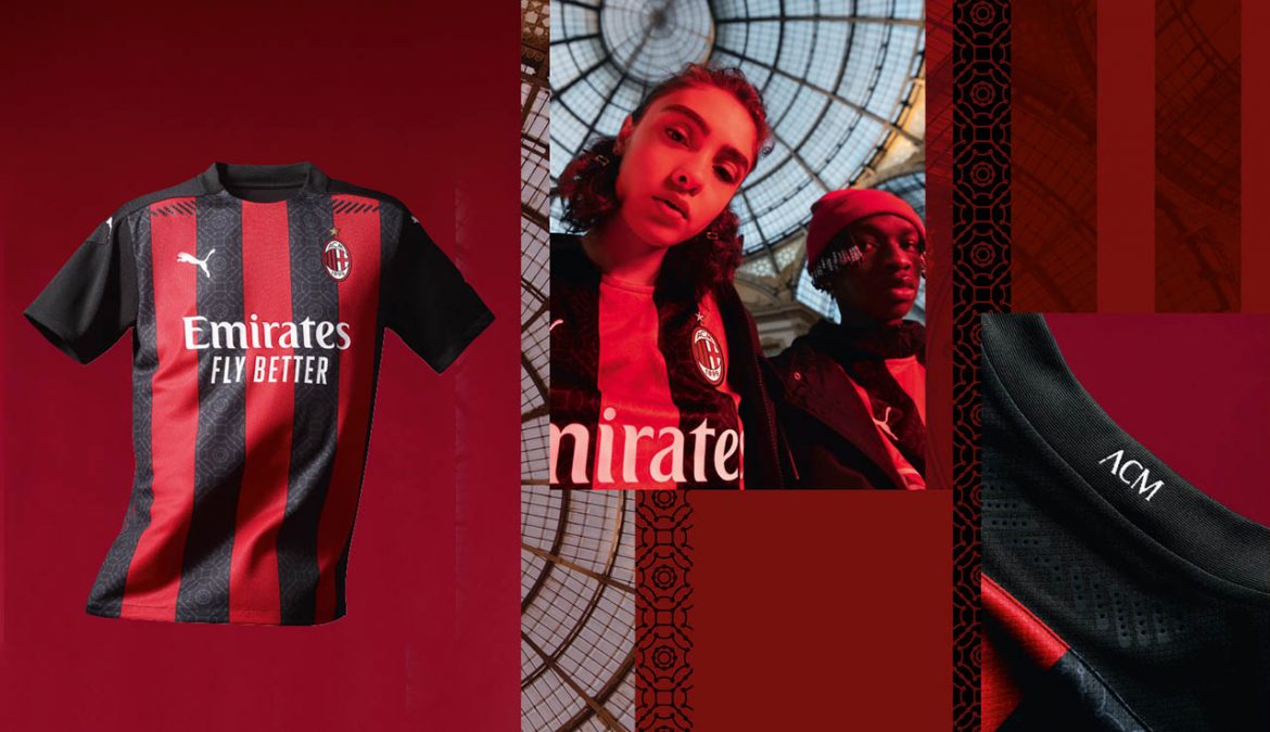 Camisas do AC Milan 2020-2021 PUMA a
