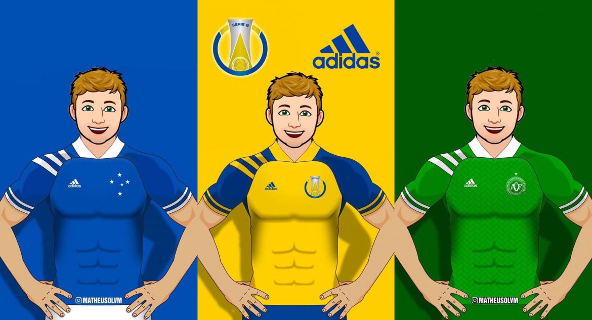 Camisas do BR Série B 2020 Adidas MLS (Matheus Oliveira)