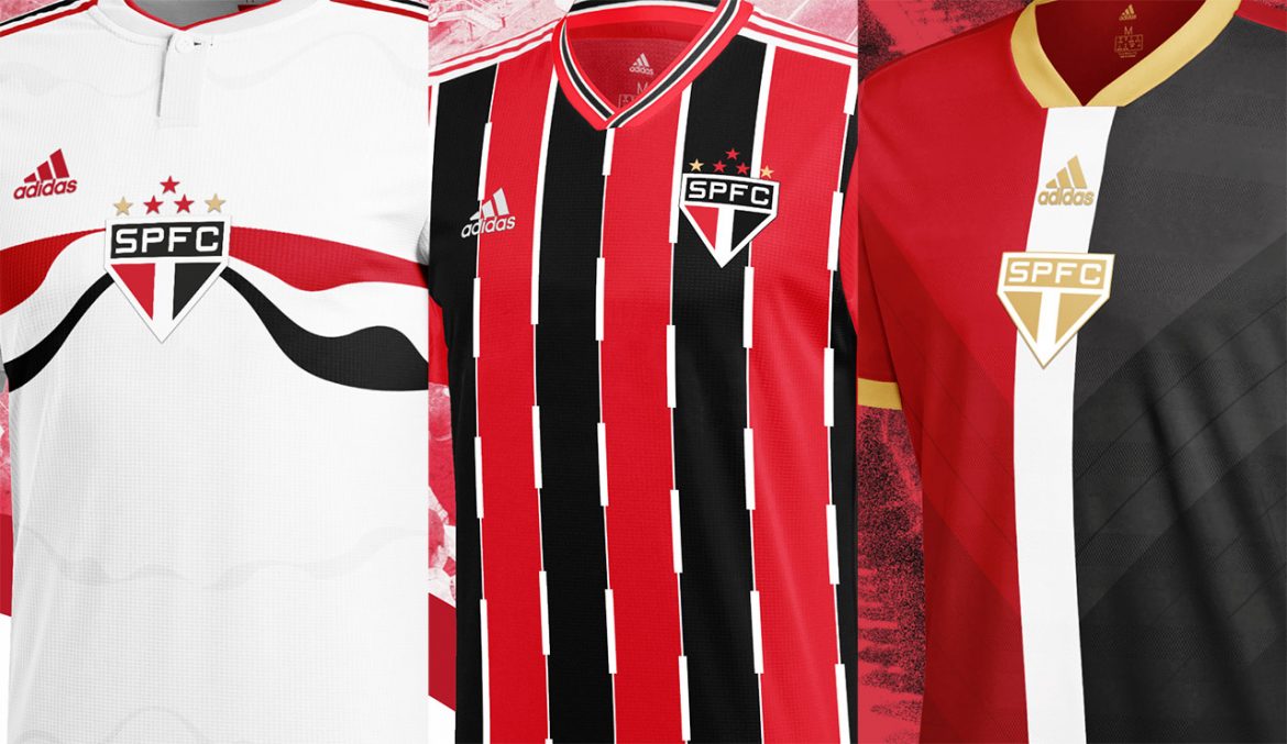 Camisas do São Paulo 2020-2021 Adidas (Deryty Santos)