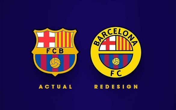 Escudos modernizados em formato circular (Daniel Barreira)