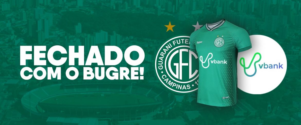 Guarani anuncia novo patrocinador máster