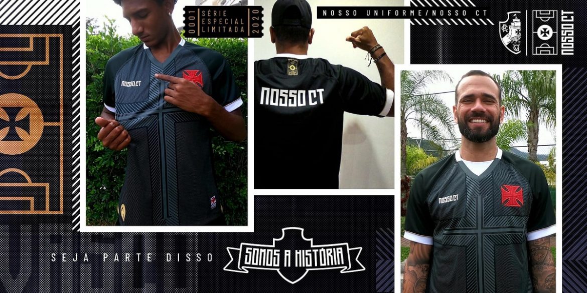 Vasco lança camisa especial do CT