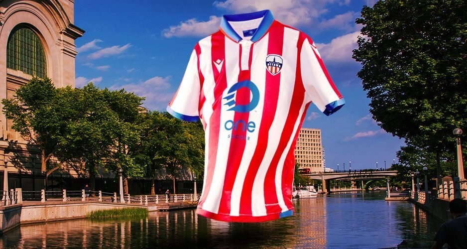 Camisas do Atlético Ottawa 2020-2021 Macron