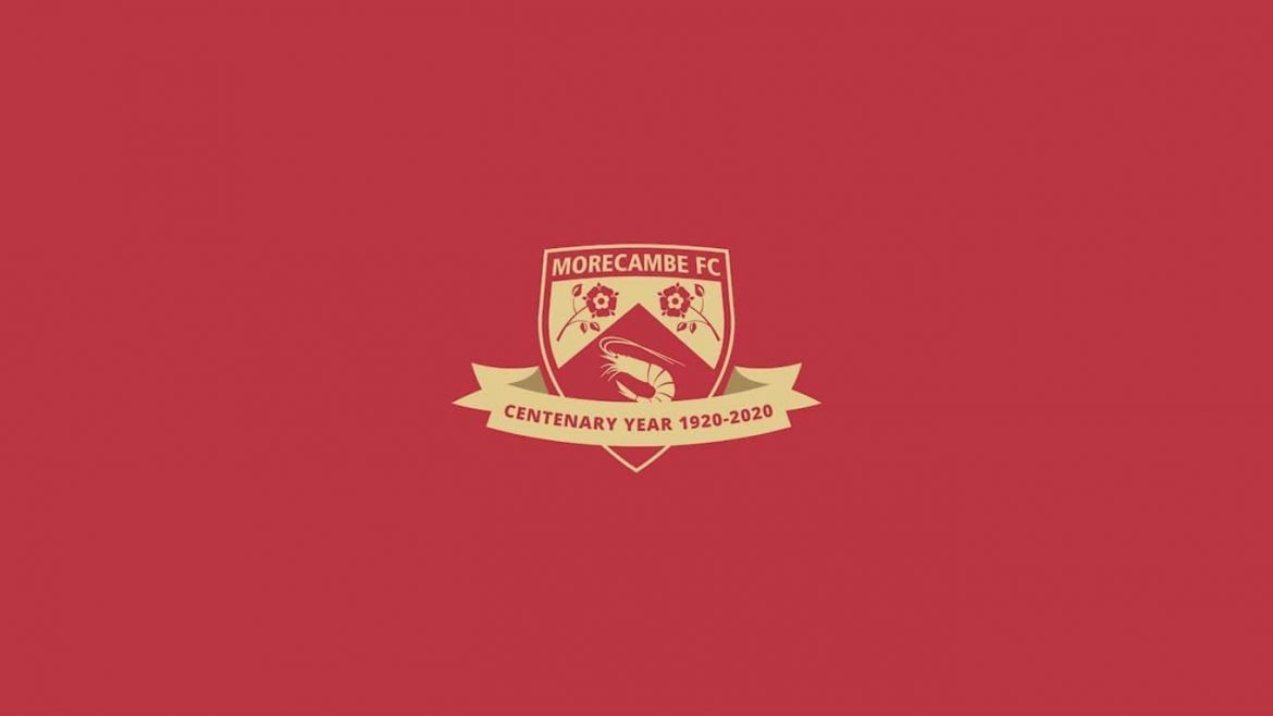 Camisas do centenário do Morecambe 2020-2021 Macron